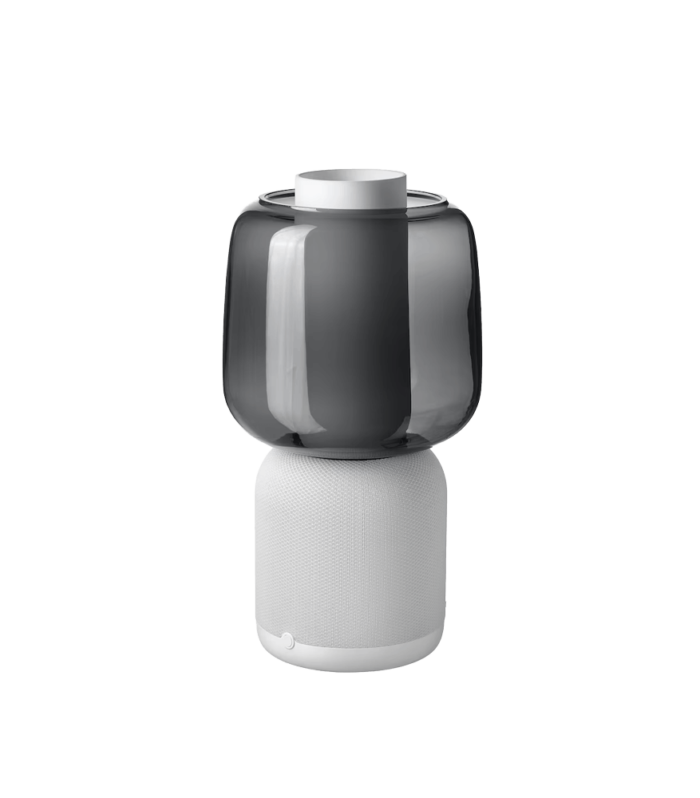 Sonos speaker lamp, glass shade
